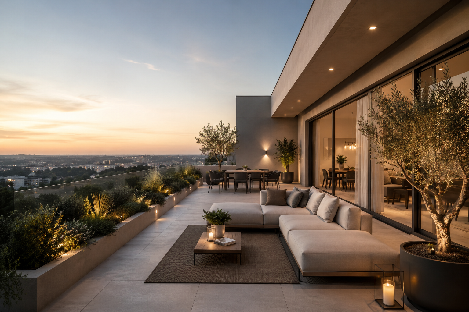 Cabina armadio personalizzata in una residenza Lux Project